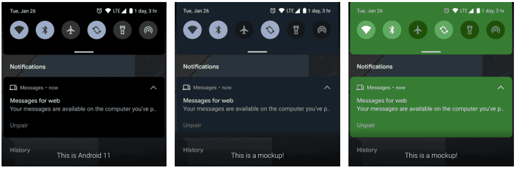 У Мережу просочилися перші скріншоти Android 12