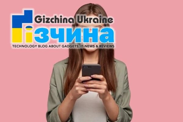 satisfied lovely woman holds modern cell phone 273609 28232