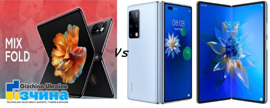 Xiaomi Mi MIX Fold Vs Huawei Mate X2 - що вибрати? 23 202103mix fold vs mate x2 1536x618 1