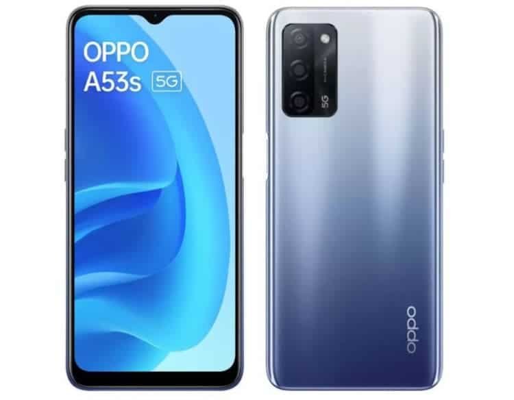Oppo A53s 5G з екраном HD+ та потрійною камерою за 200$