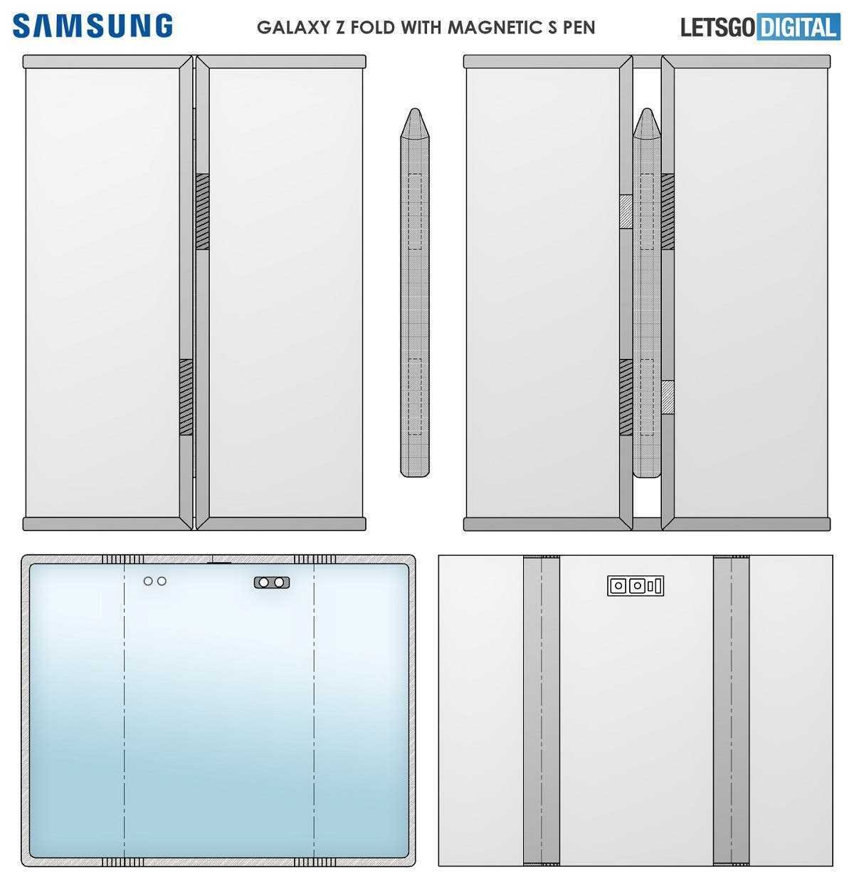 Samsung працює над смартфоном Tri-fold з S Pen