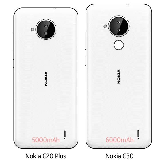 Nokia C20 Plus і Nokia C30 поставляються з величезними батареями 10 Nokia C20 Plus і Nokia C30 поставляються з величезними батареями