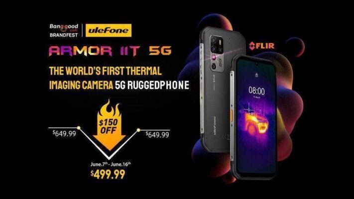 Ulefone Armor 11T 5G з тепловізійною камерою починає передпродаж 8 2021061920