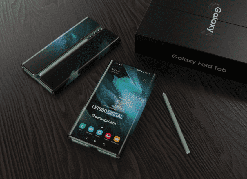 Перший погляд на Samsung Galaxy Z Fold Tab: подвійний складний екран та багато іншого