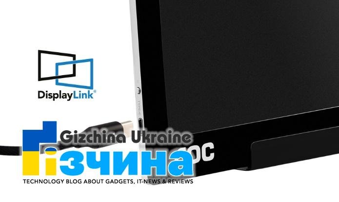 ⓘ AOC I1601P: 15,6-дюймовий портативний монітор з гібридним підключенням USB-C і USB-A