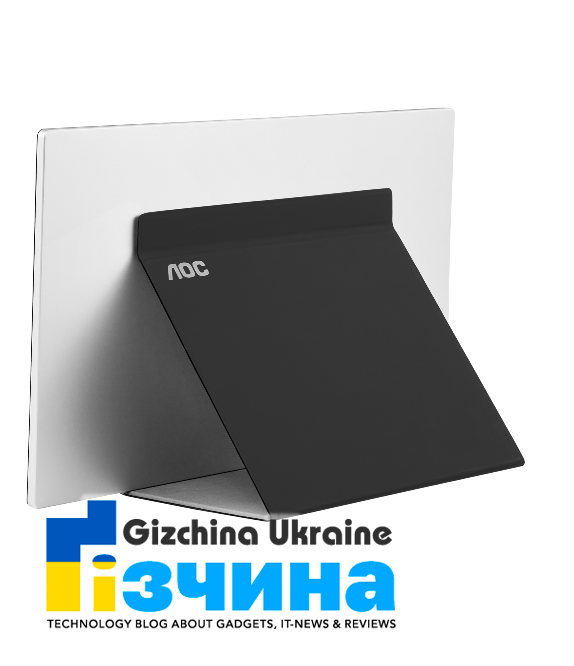 ⓘ AOC I1601P: 15,6-дюймовий портативний монітор з гібридним підключенням USB-C і USB-A