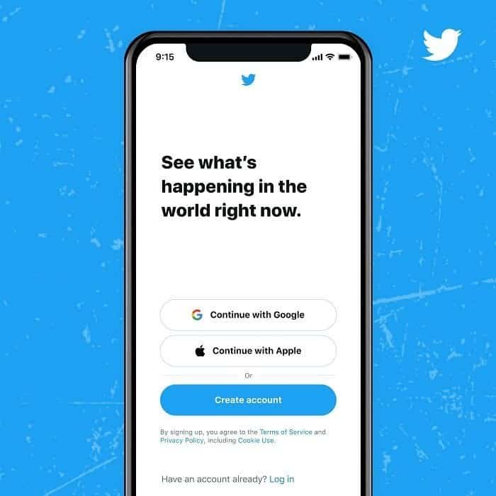 Twitter додав авторизацію за допомогою сервісів Google та Apple