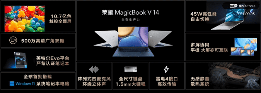 Анонсовано Honor MagicBook V 14 - перший в світі ноутбук з Windows 11 24 Анонсовано Honor MagicBook V 14 - перший в світі ноутбук з Windows 11