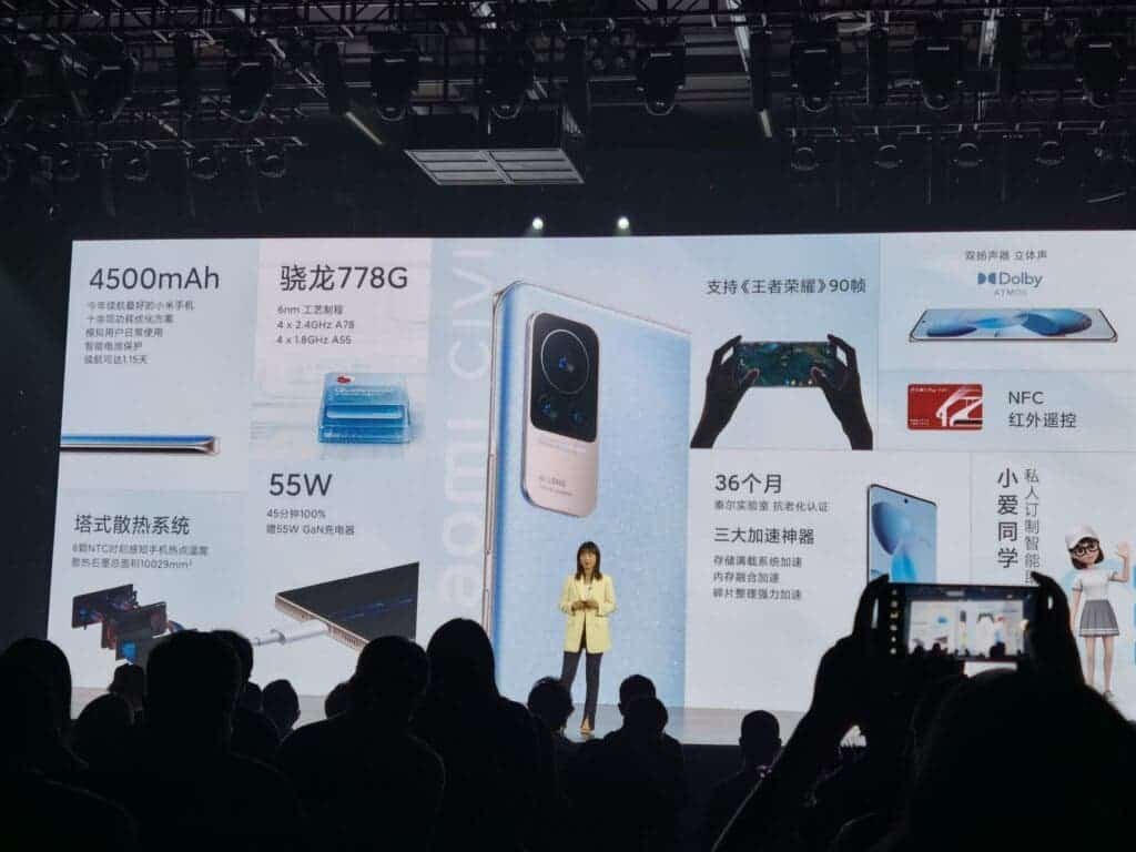 Найкрасивіший в історії: Випущений смартфон Xiaomi Civi