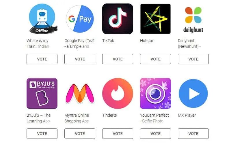 Google-Play-User-awards Голосування в Google Play відкрито: Проголосуйте за найкращий додаток року