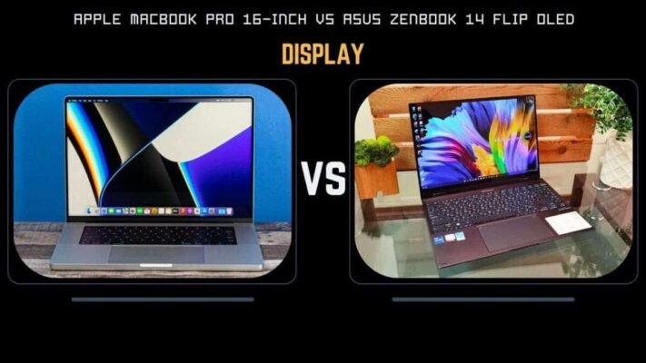 Що краще: Apple MacBook Pro 16 або Asus Zenbook 14 Flip OLED? 14 apple macbook pro 16 inch vs asus zenbook 14 flip oled 1200x675