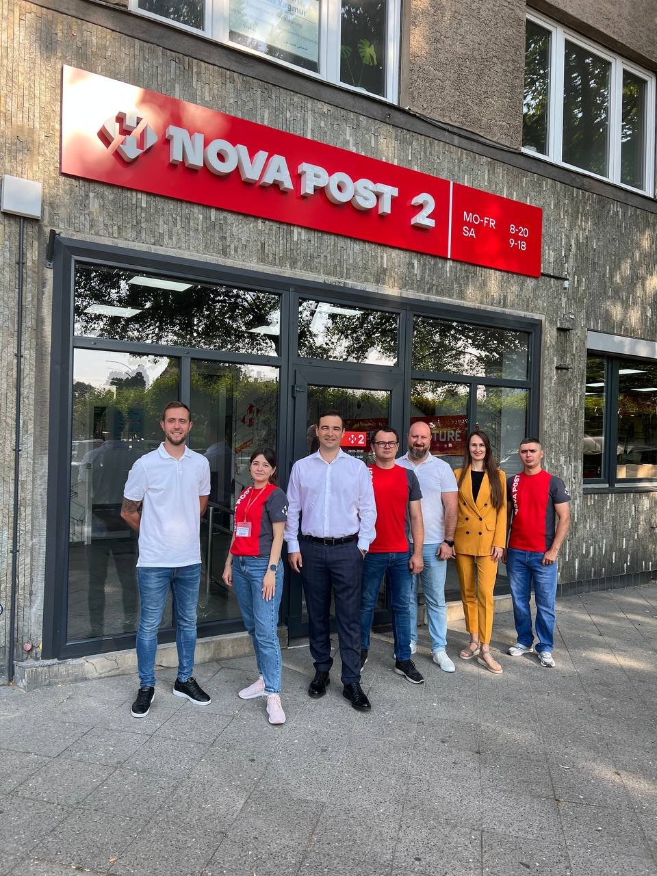 Нова пошта відкрила друге відділення в Берліні