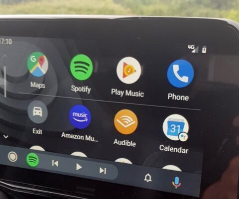 new android auto ui
