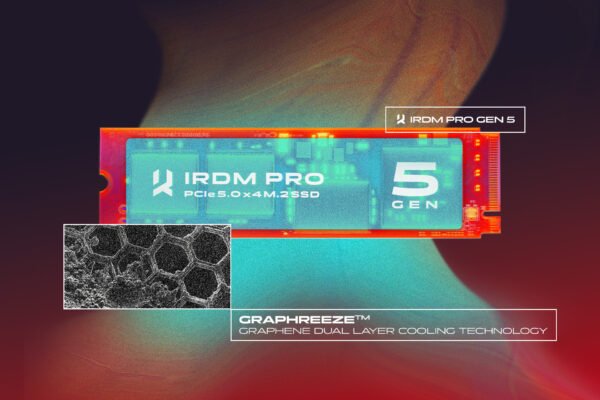 Революційний твердотілий накопичувач IRDM PRO GEN 5 з графеновим охолодженням 17 IRDM PRO GEN 5