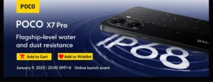 Вже завтра прем'єрний розпродаж POCO X7 Pro 35 POCO X7 Pro