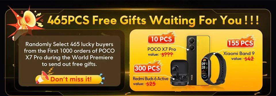 Вже завтра прем'єрний розпродаж POCO X7 Pro 33 POCO X7 Pro