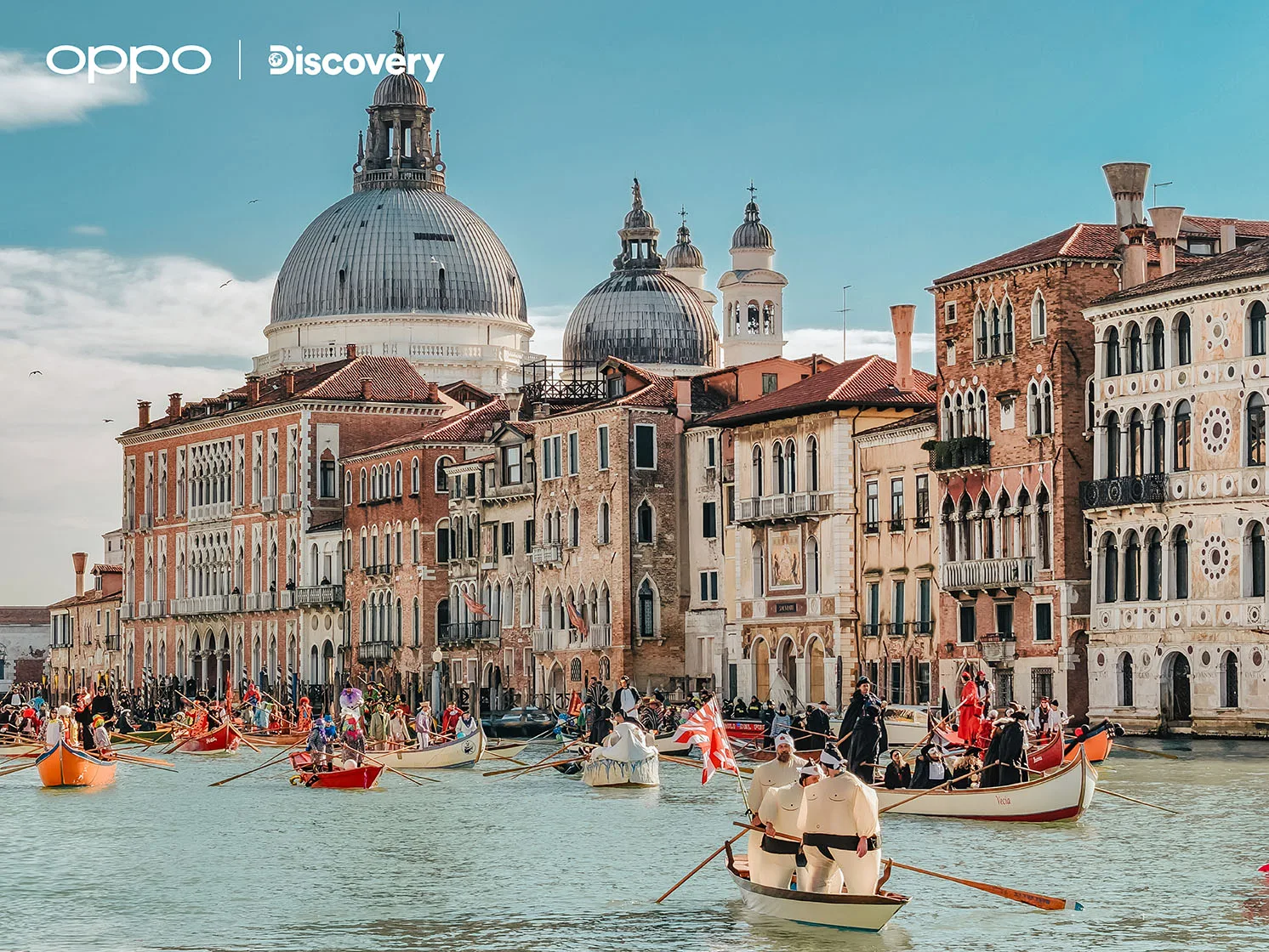 Відчуйте кожну мить: OPPO та Discovery об'єдналися, щоб зафіксувати магію Венеціанського карнавалу 4 OPPO та Discovery