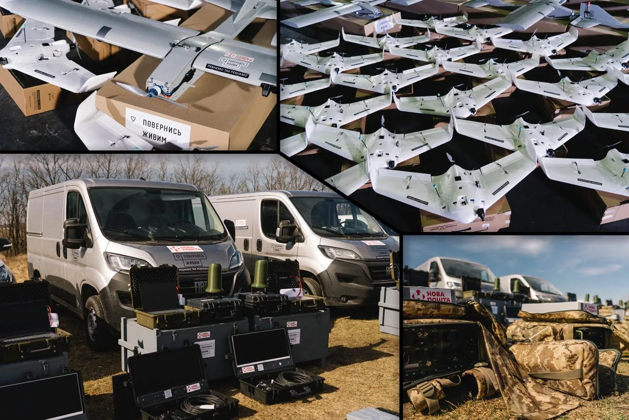 Нова пошта та фонд «Повернись живим» завершили збір 309 мільйонів гривень на посилення ППО 13 Нова пошта та фонд «Повернись живим»