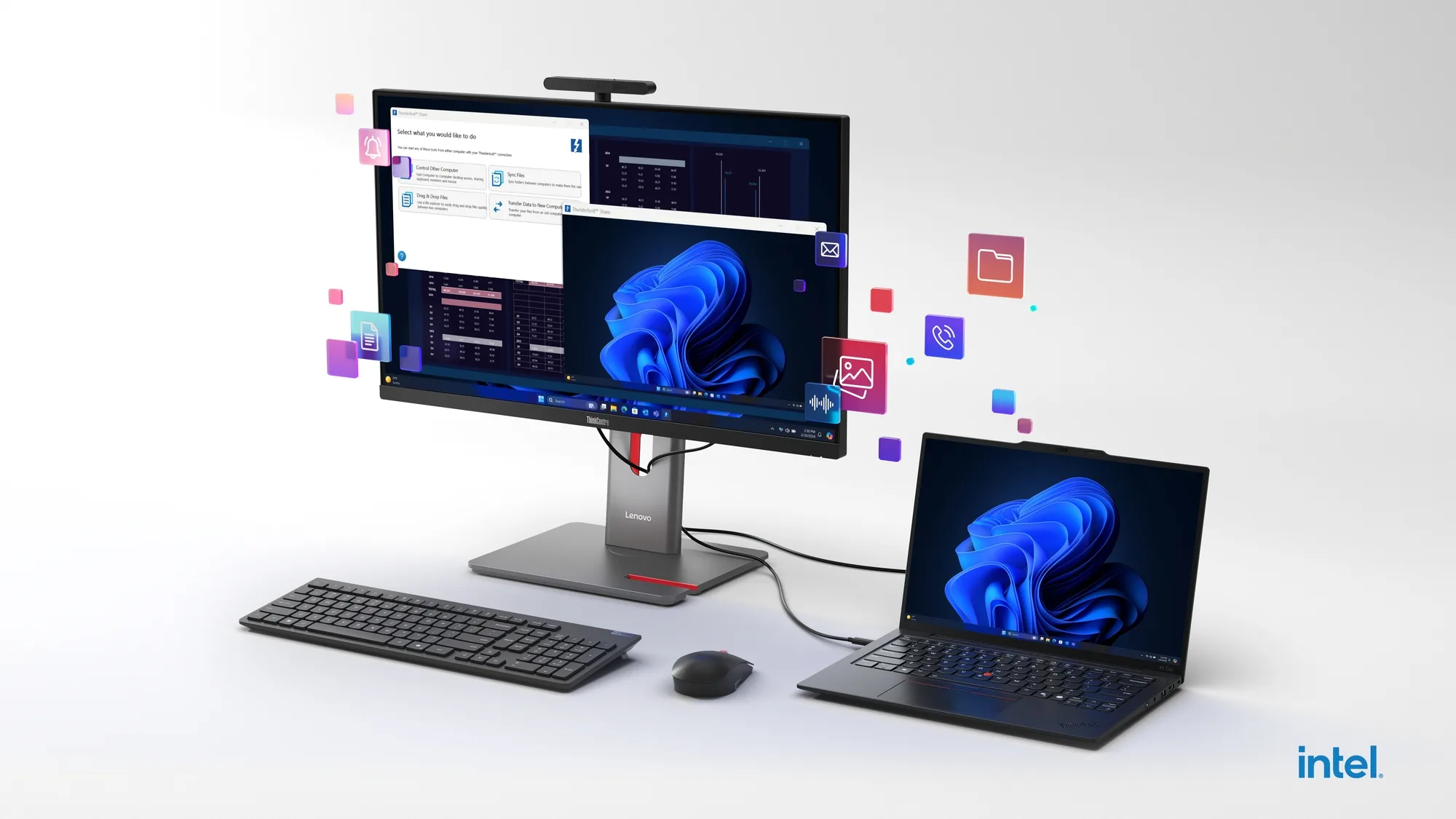 12_ThinkCentre_M90a_Pro_6_eclipse_black_Faster_and_extended_connectivity - GizChina.net Lenovo