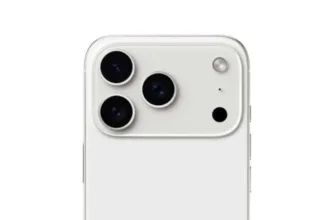логотип Apple в iPhone 17 Pro