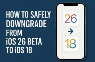 повернення з iOS 26 Developer Beta до iOS 18