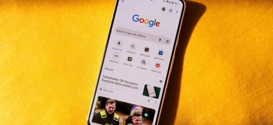 Google змінює пошуковий рядок Chrome на Android