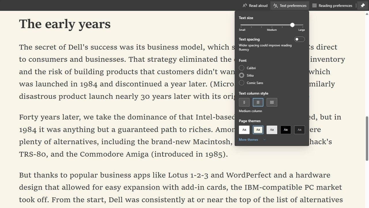 Microsoft Edge features