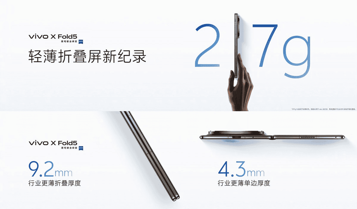 Vivo X Fold5 з потужним акумулятором на 6 000 мАг та вражаючими характеристиками вийшов на ринок 14 Vivo X Fold5