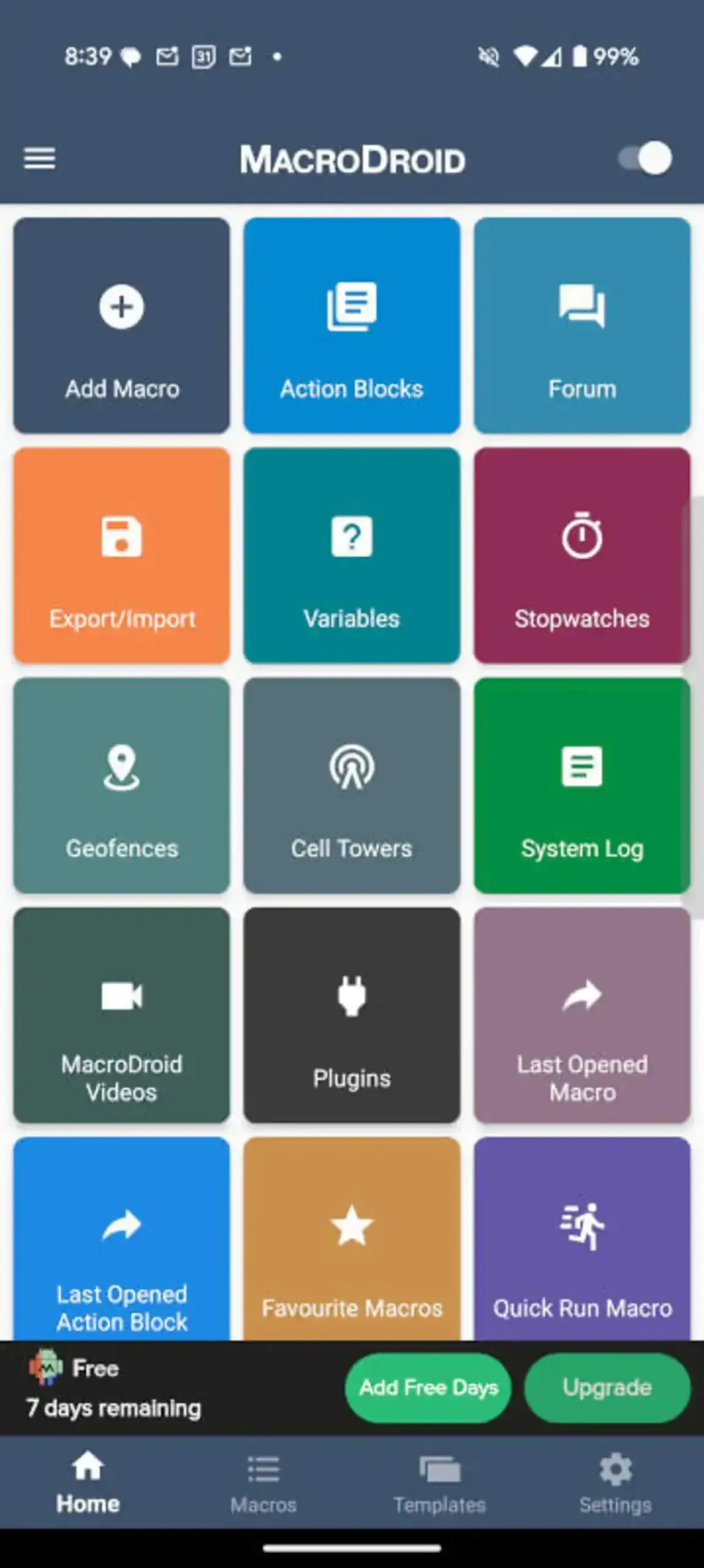 MacroDroid Android automation