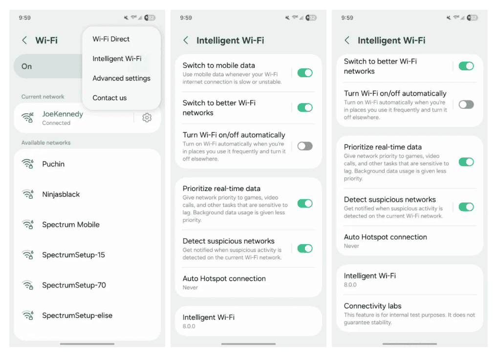 Samsung Connectivity Labs прихована функція Wi-Fi у Samsung