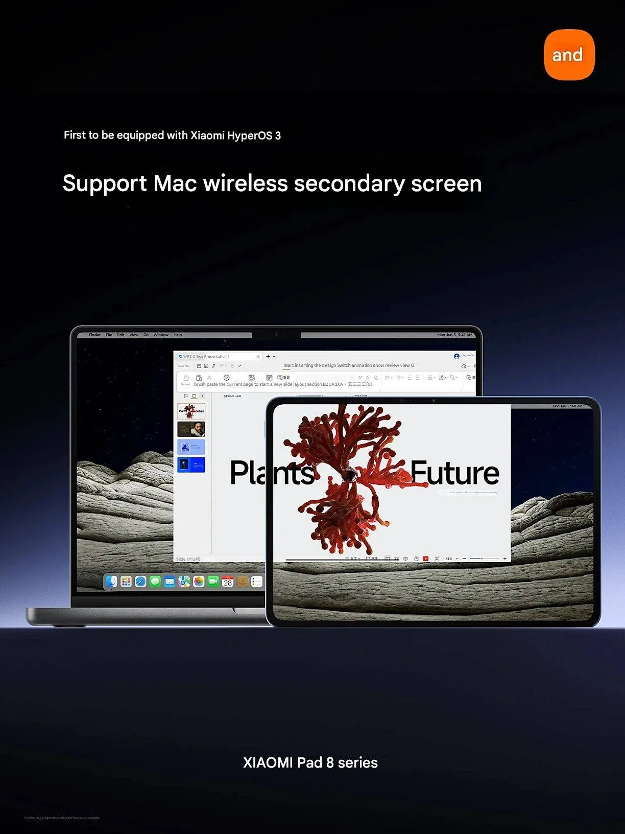 Xiaomi Pad 8 підтримує macOS 