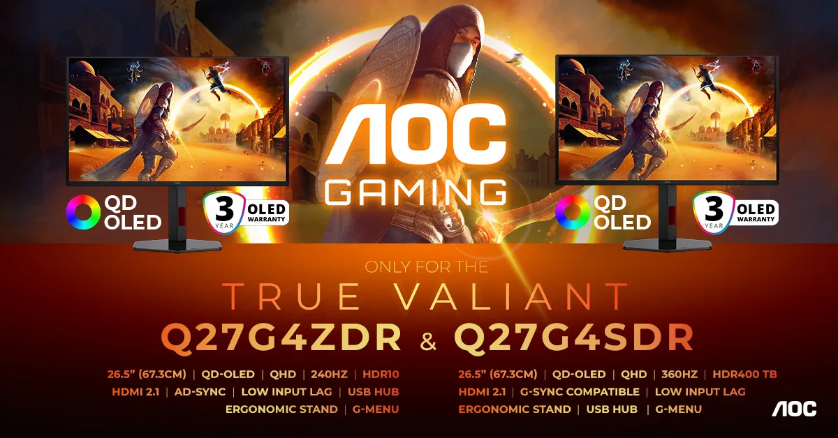 QD-OLED, AOC GAMING