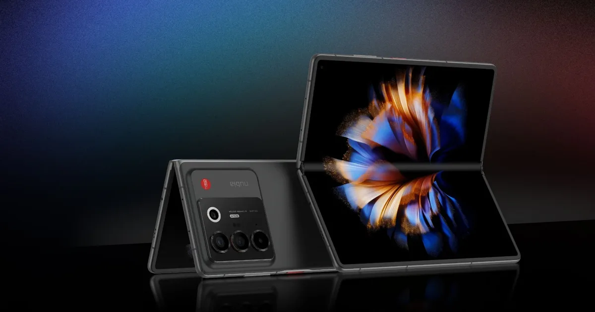 Nubia Fold: 8‑дюймовий складаний смартфон з підекранною камерою та 6 560 mAh 6 Nubia Fold