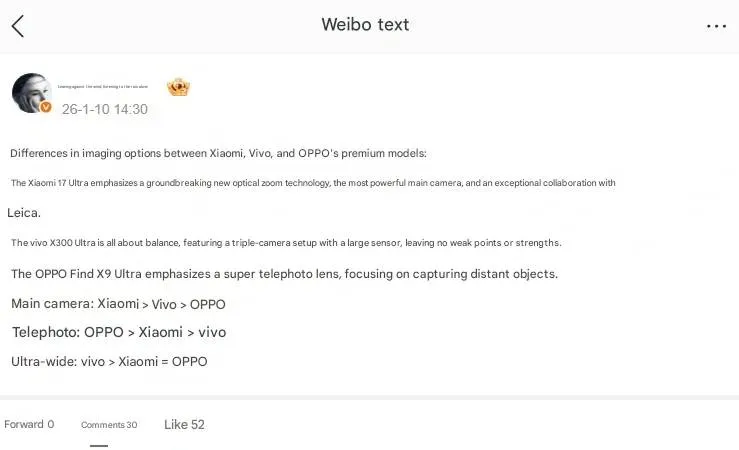 Xiaomi 17 Max, акумулятор 8000 мАг