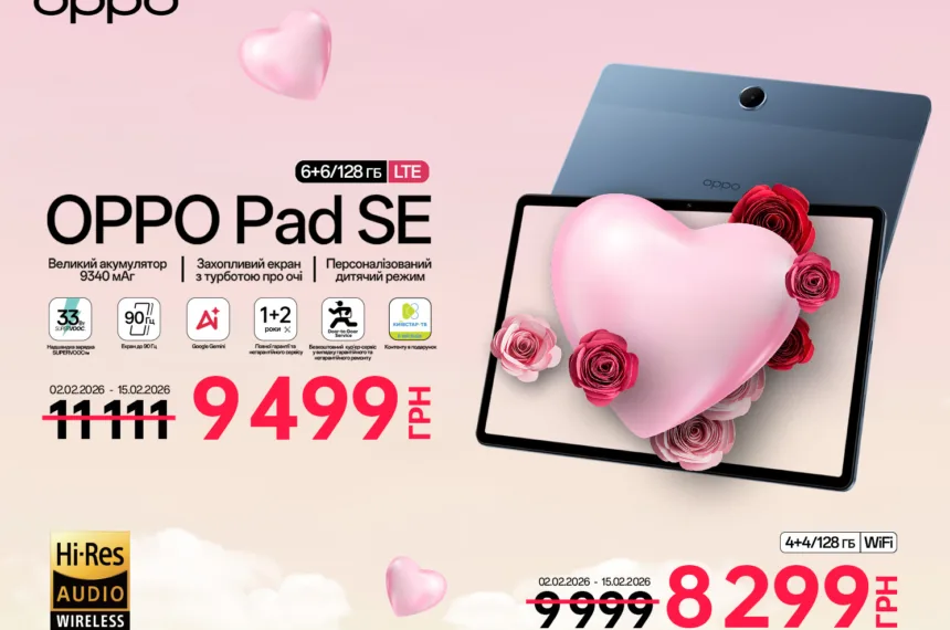 OPPO Love Season Sale, знижки OPPO Україна