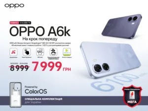 OPPO A6k ціна Україна
