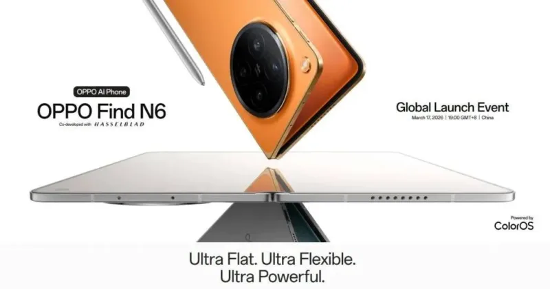 OPPO Find N6 дата презентації