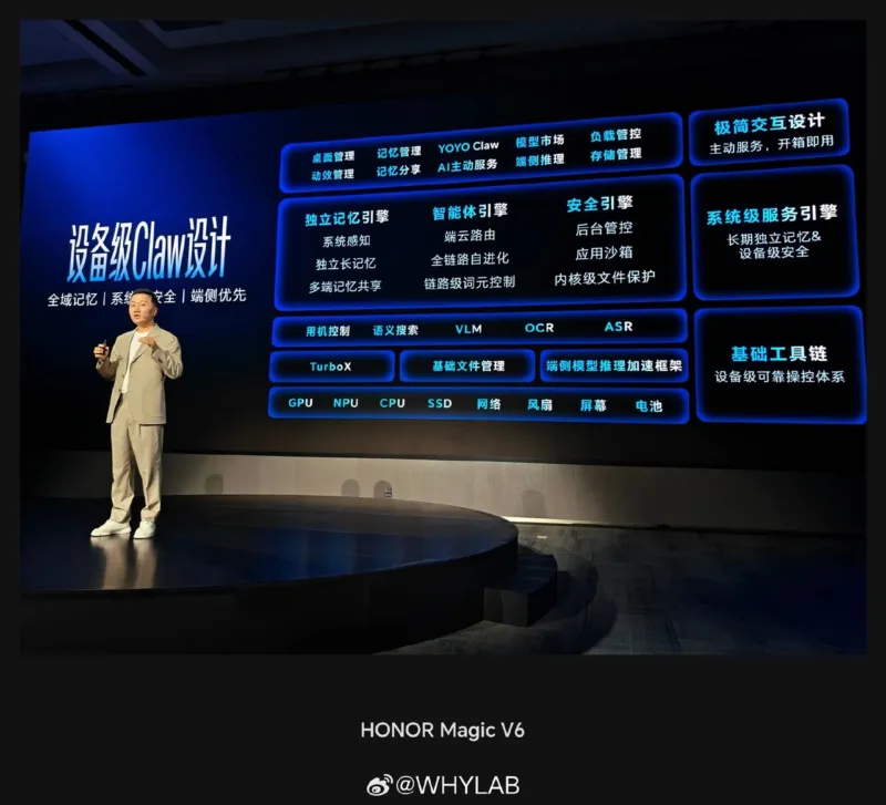 YOYO Claw Honor, Shrimp Computing, Honor AI платформа