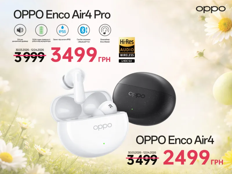 великодні знижки OPPO Україна