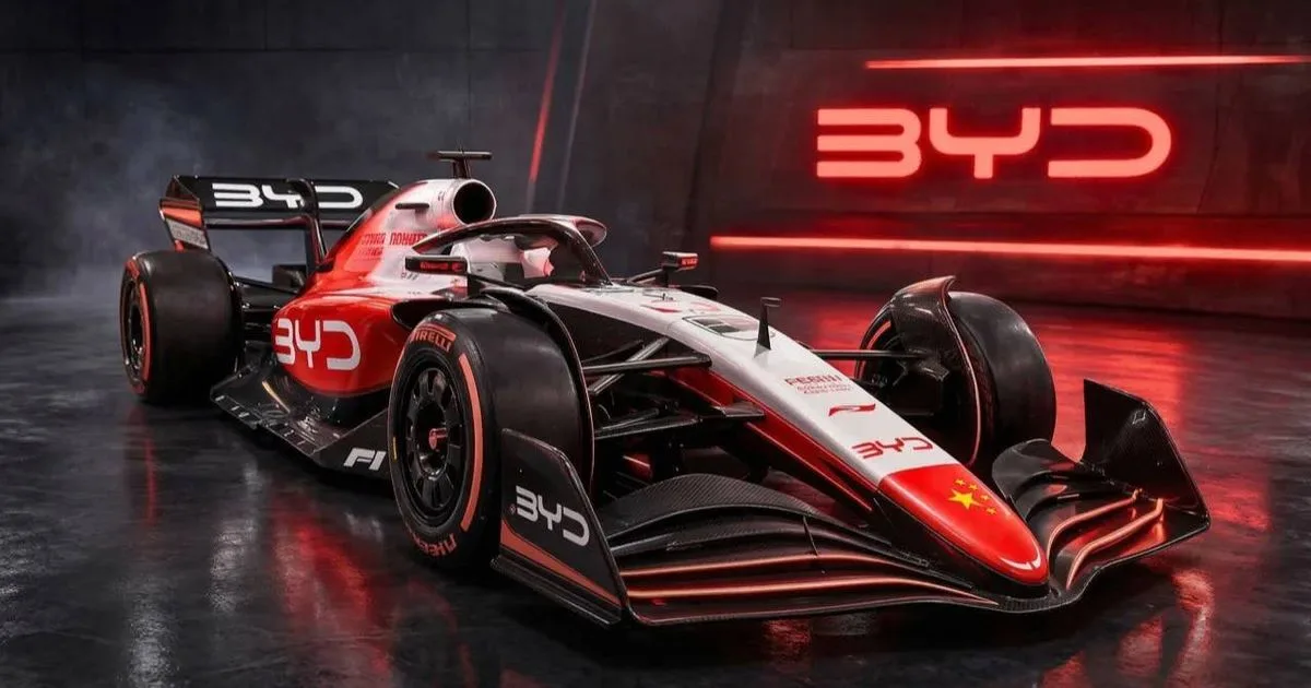BYD Formula 1, BYD F1, BYD Formula One, BYD Aston Martin, BYD Alpine, Formula 1 2026