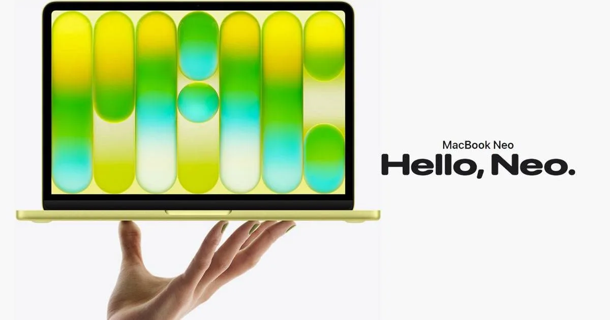 MacBook Neo, Apple ноутбук 2026