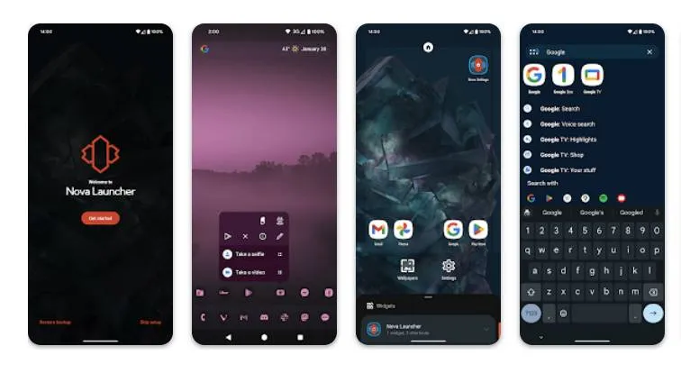 Nova Launcher AI помічник