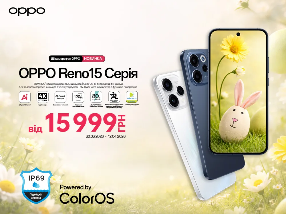великодні знижки OPPO Україна