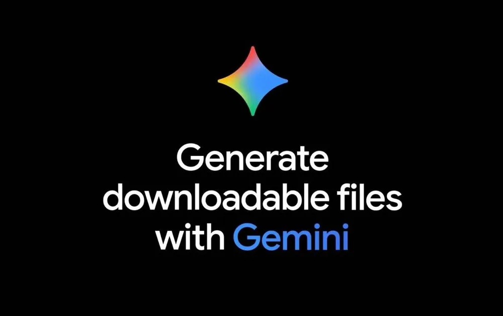 Gemini генерація файлів, Google Gemini експорт,
