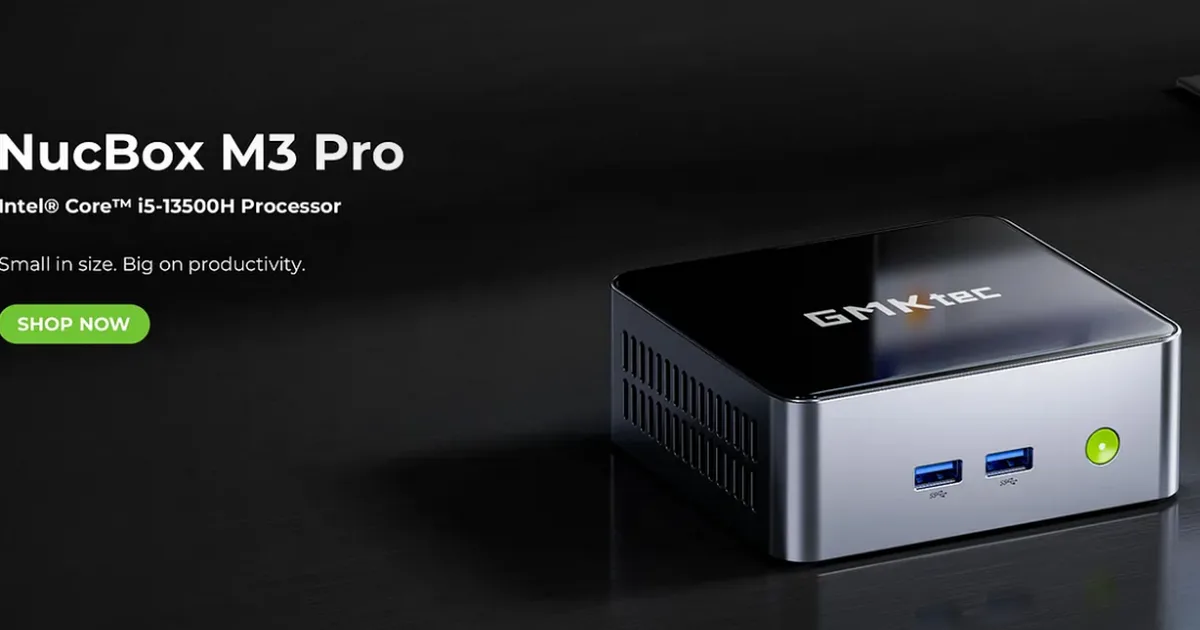 GMKtec NucBox M3 Pro, міні ПК GMKtec,
