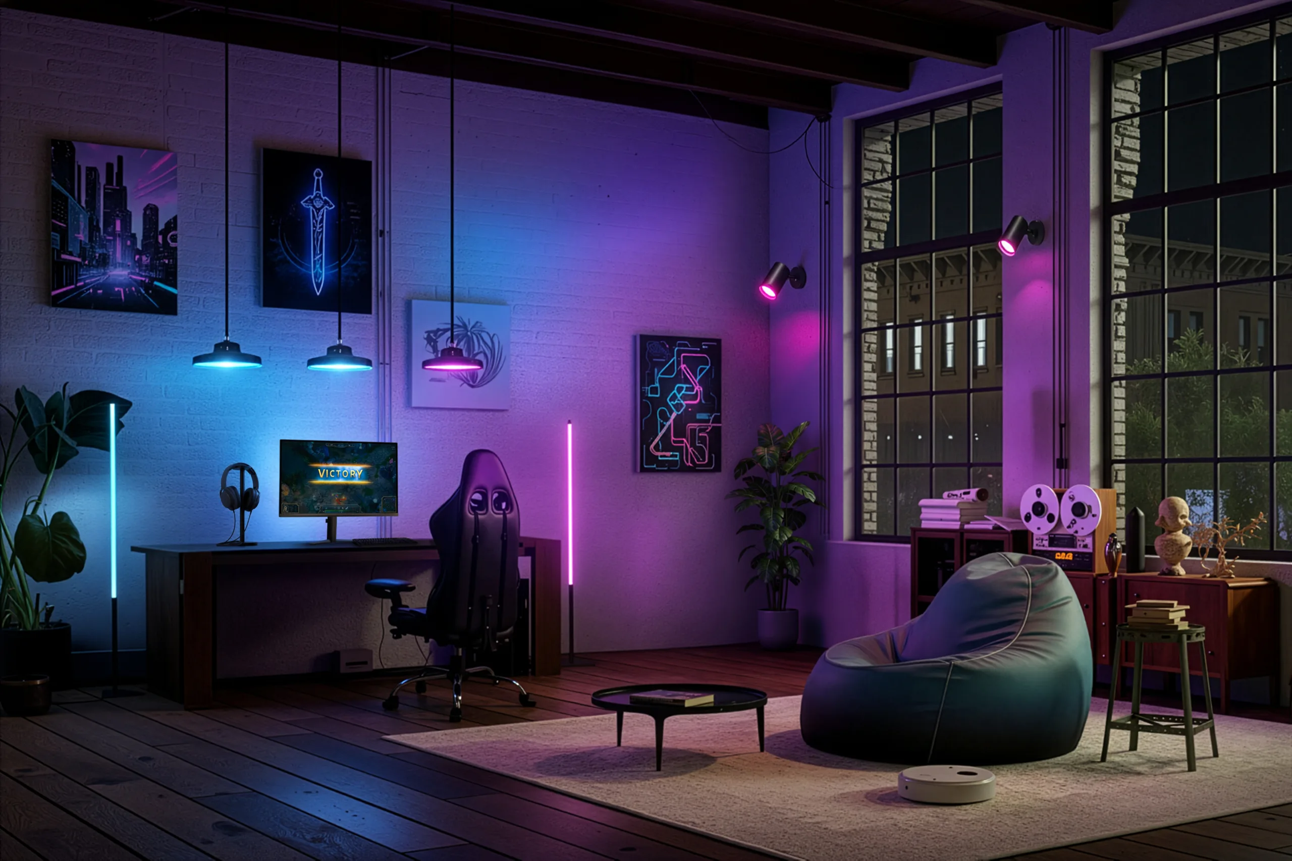 Philips Evnia AmbiScape, Ambiglow AI, Windows Dynamic Lighting