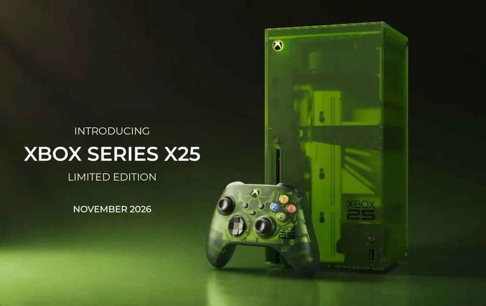 Microsoft представила Xbox Series X25 з прозорим корпусом у стилі першого Xbox 92 Xbox Series X25 Limited Edition