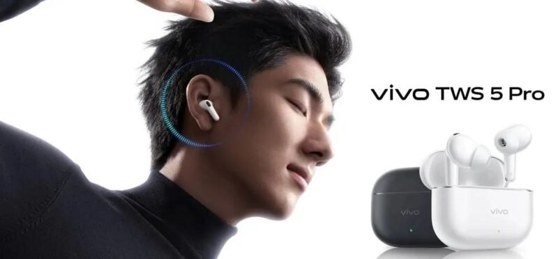 vivo TWS 5 Pro, TWS 5 Pro характеристики, Hi-Fi навушники vivo, ANC 60 дБ, Cirrus Logic DAC