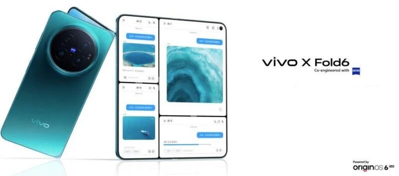 vivo X Fold6 характеристики, vivo X Fold6 ціна, Dimensity 9500, складаний смартфон vivo