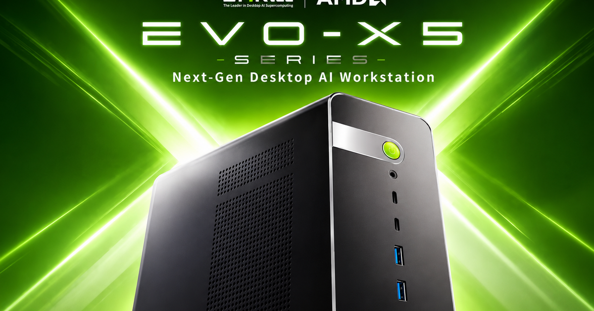 GMKtec EVO-X5 Pro отримав Ryzen AI Max+ PRO 495 і до 192 ГБ RAM для локального AI